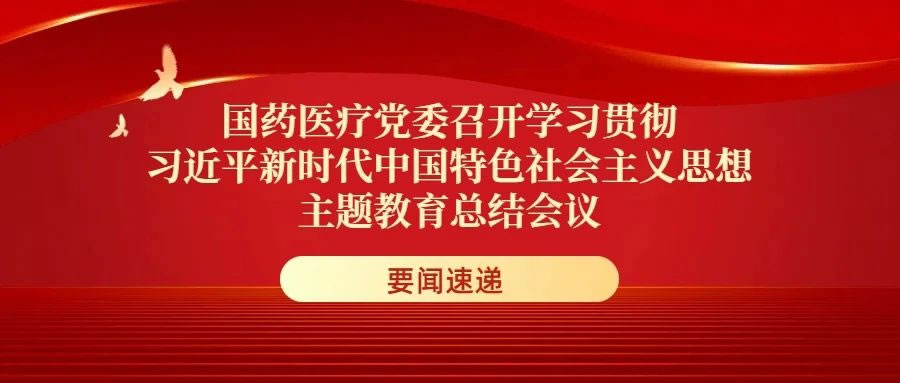 EMC易倍医疗党委召开学习贯彻习近平新时代中国特色社会主义思想主题教育总结会议